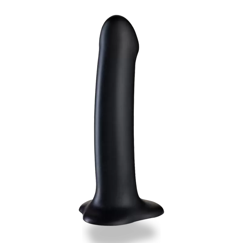 Крупный фаллоимитатор Fun Factory Magnum, с изогнутой головкой,18 см, силикон, черный