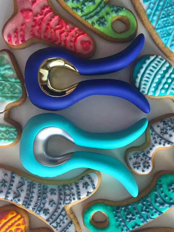 Изысканный мини вибратор Gvibe Mini – голубой