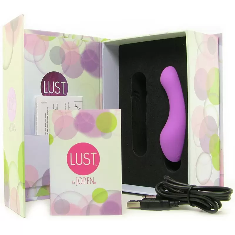 Перезаряжаемый мини-вибромассажер Lust by Jopen L2 – фиолетовый