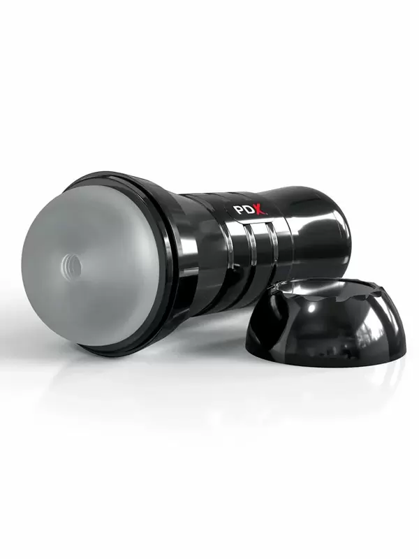 Нереалистичный мастурбатор Pipedream WET STROKERS, SUPER SLIDE &amp GLIDE XXL, увеличенный размер, 26 см, черный