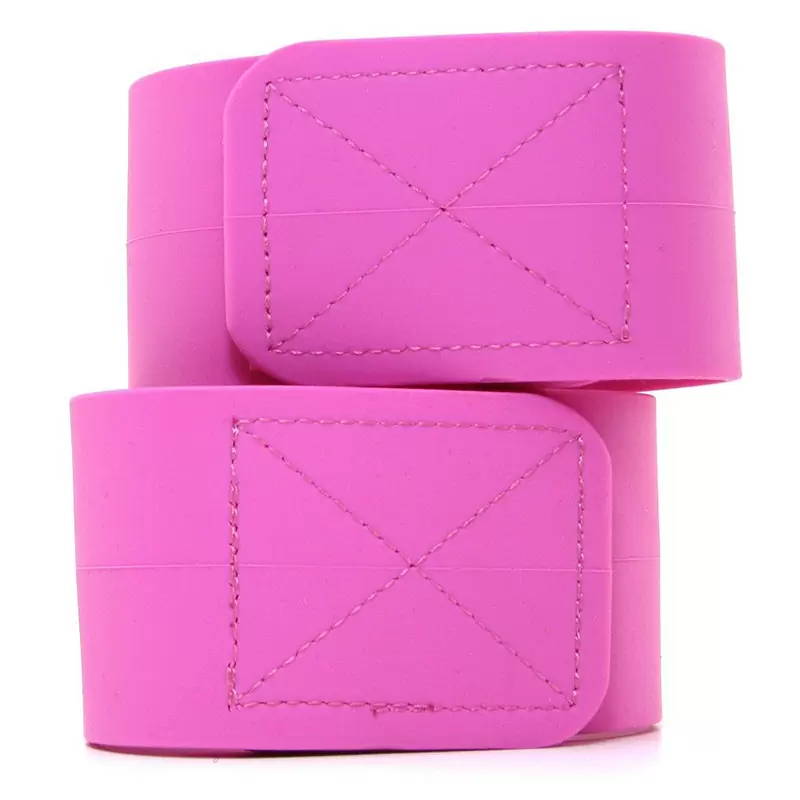 Наножники силиконовые Silicone Submissions Ankle Cuffs – розовые