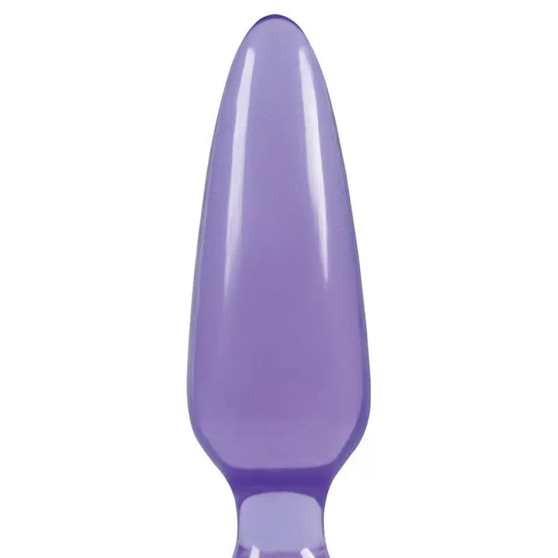 Анальная пробка Jelly Rancher Pleasure Plug - Small маленькая – фиолетовый