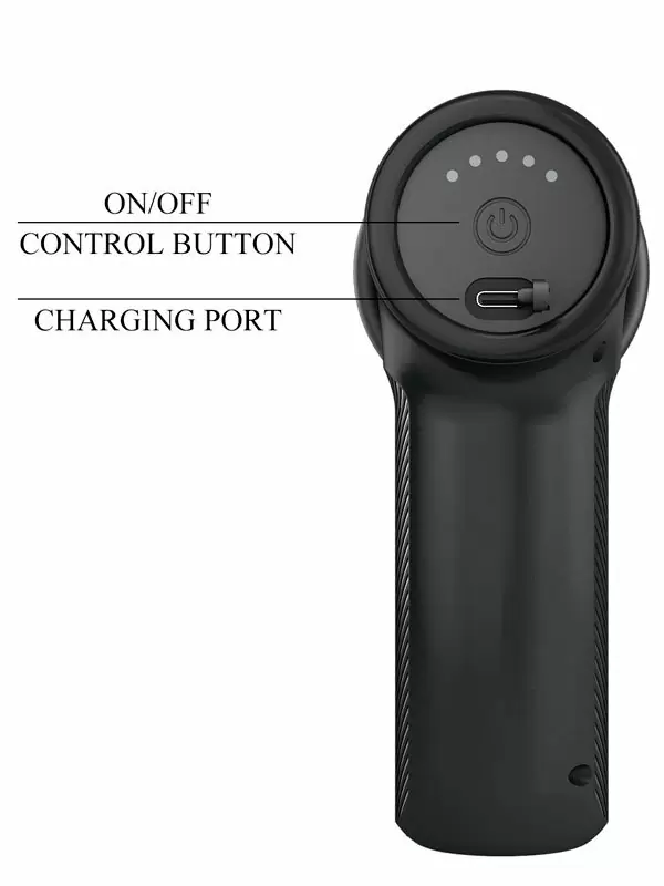 Вибратор Baile DJ Doctor с функцией толчков, 5 режимов, поступательные движения