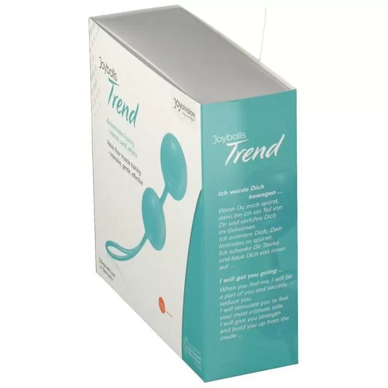 Вагинальные шарики Joyballs Trend со смещенным центром тяжести – мятный