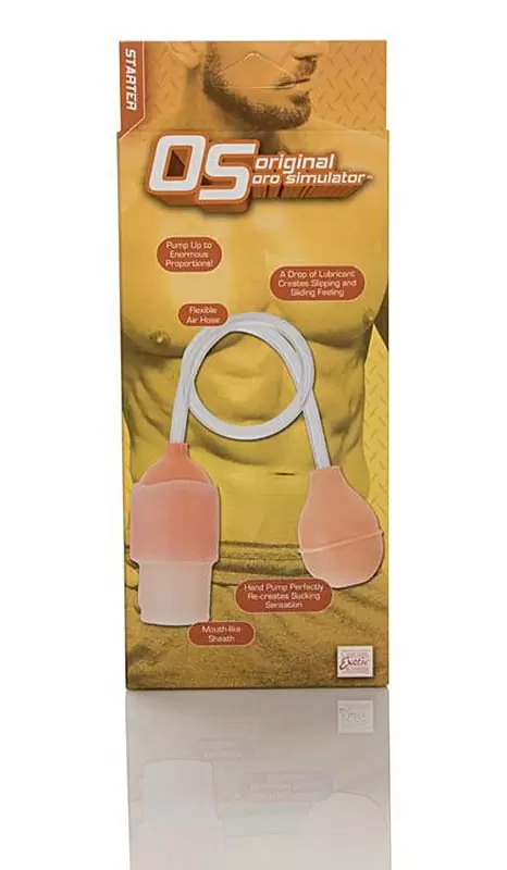 Оригинальный мастурбатор с имитацией орального секса Original Oro Simulator - телесный