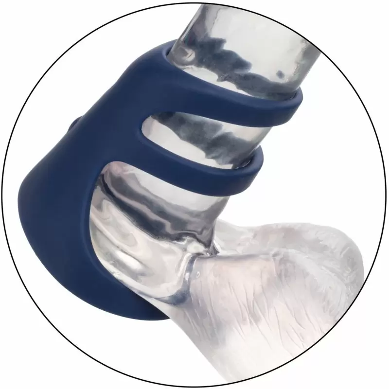 Эрекционное виброкольцо Viceroy™ Rechargeable Triple Cock Cage