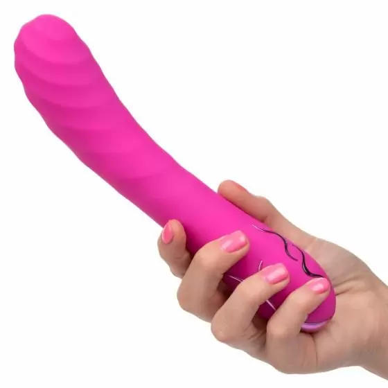 Рельефный вибратор INSATIABLE G INFLATABLE G-WAND, 21.5 см, 7 режимов, силикон, розовый