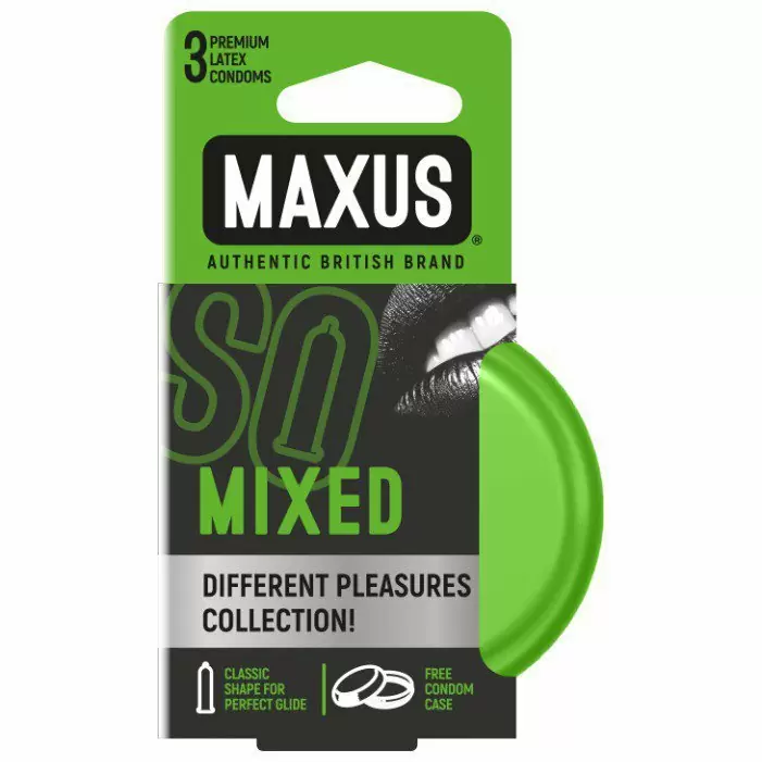 Микс презервативов MAXUS AIR Mixed №3, 3 шт.