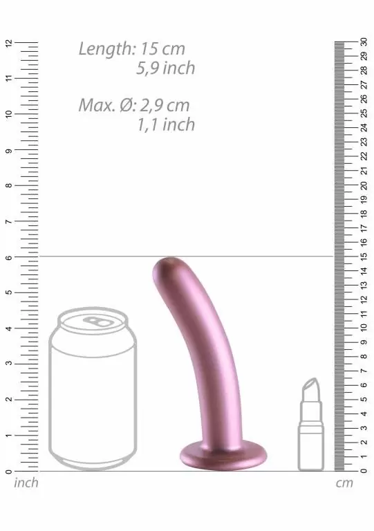 Фаллоимитатор Smooth G-Spot - 14,5 см