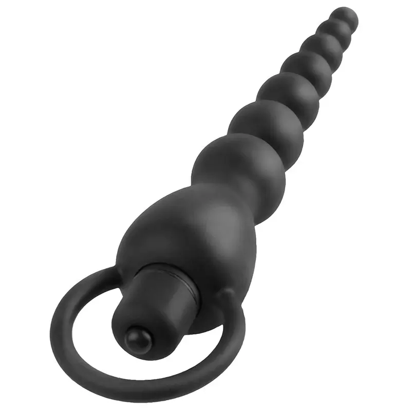 Анальная цепочка Elite Power Beads с вибрацией