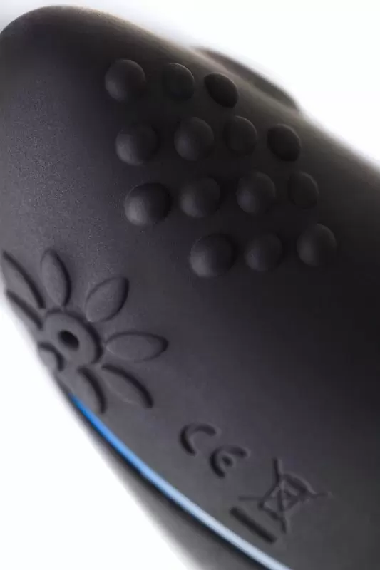 Черный массажер простаты Erotist 10,7 см. Силикон