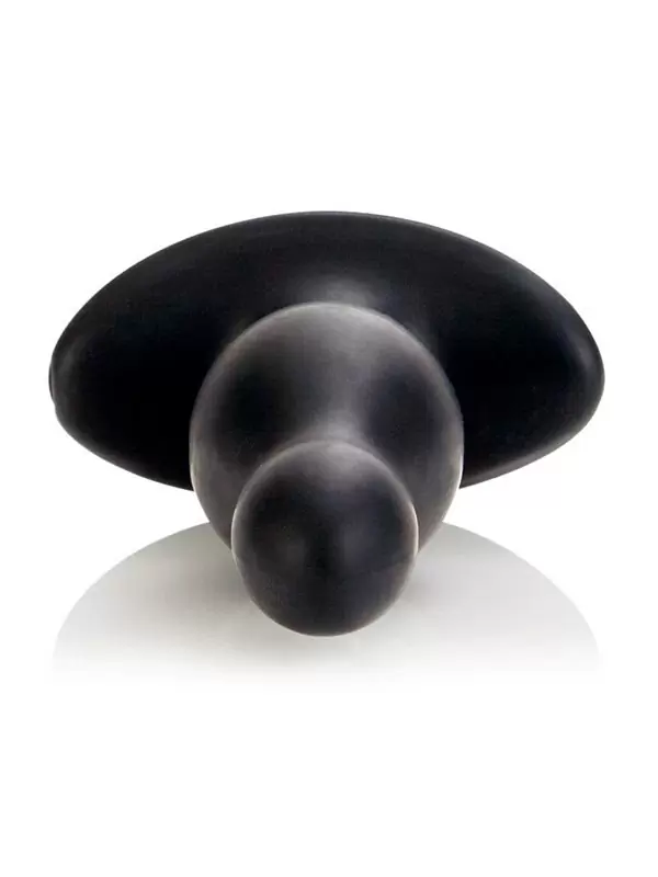 Анальная пробка с вибрацией Silicone 10 Function Risque – черный