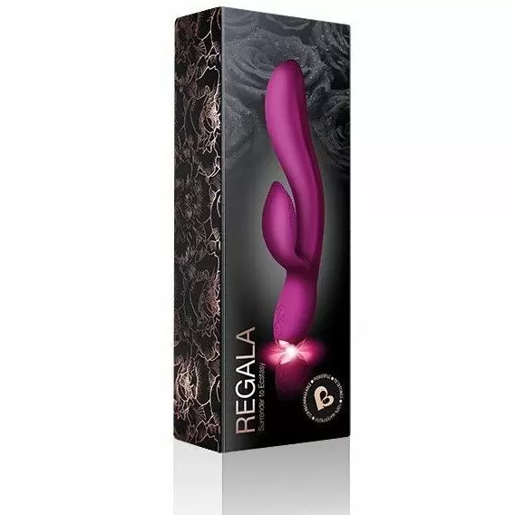 Вибратор Rocks Off Regala Rabbit. Фиолетовый