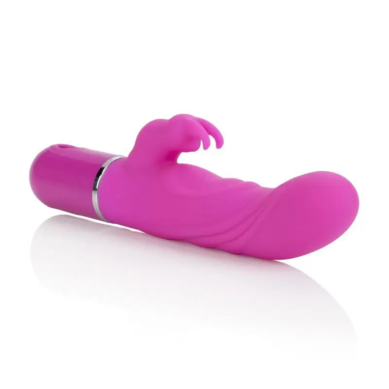 Вибромассажер Lia Dual Lover 1 со стимуляцией клитора – розовый