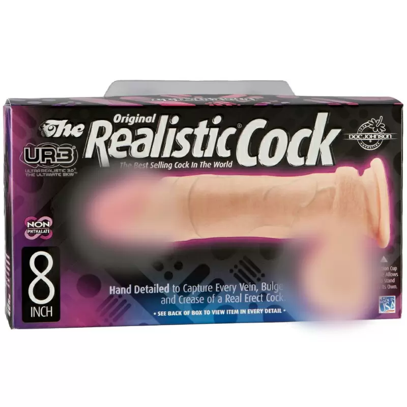 Фаллоимитатор Realistic Cock - 8
