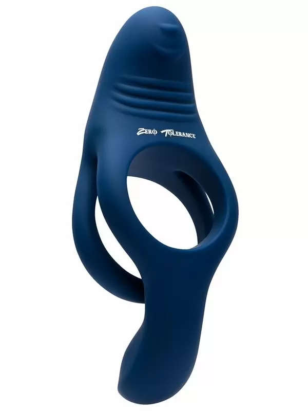 Эрекционное кольцо Evolved Ring Around The Rosy с двойным подхватом мошонки, 10 скоростей