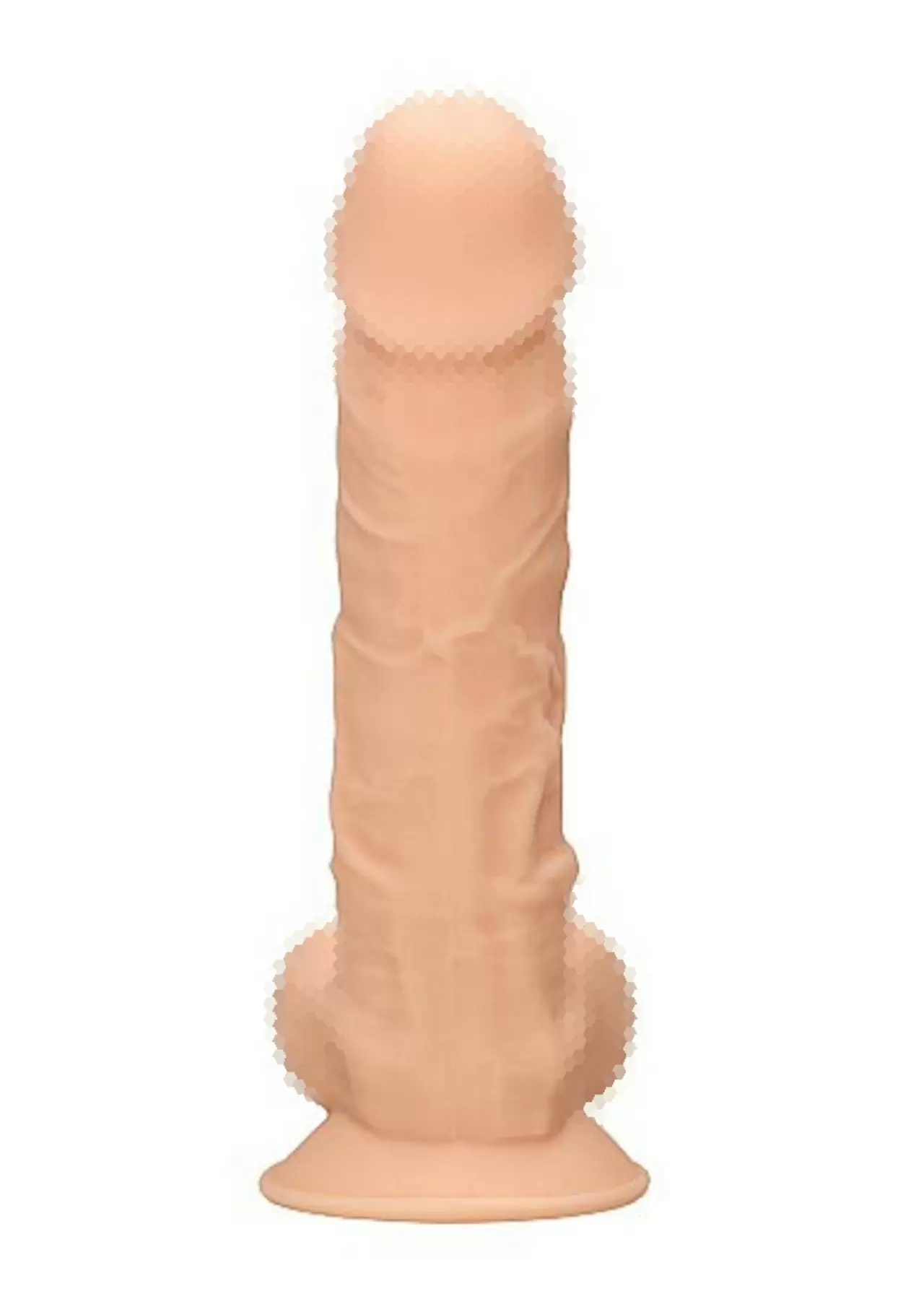 Фаллоимитатор Silicone Dildo With Balls - 22,8 см.