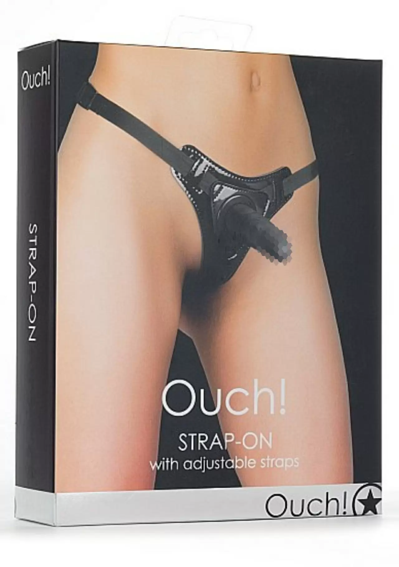 Страпон с кожаными трусиками Strap-On Ouch! 