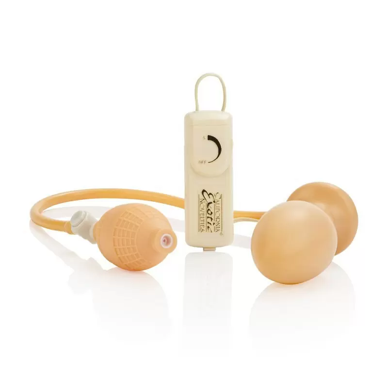 Анальный расширитель Swell Guy с вибрацией – телесный