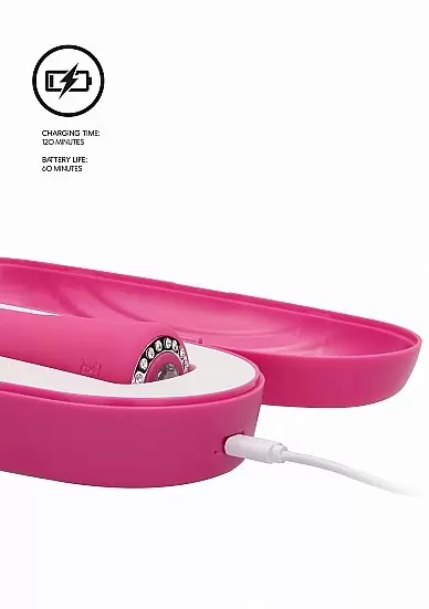 Универсальный массажер Wand Pearl (розовый)