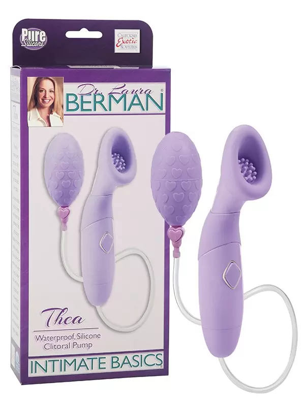 Водонепроницаемая помпа для клитора Dr. Laura Berman Silicone Clitoral Pump