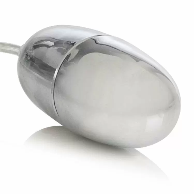 Вибропуля с пультом управления Calexotics Colt Xtreme Turbo Bullet – серебристый