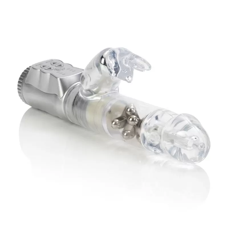 Вибромассажер Waterproof Jack Rabbit Vibes – прозрачный