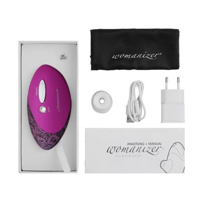 Бесконтактный клиторальный стимулятор Womanizer Pro – пурпурный