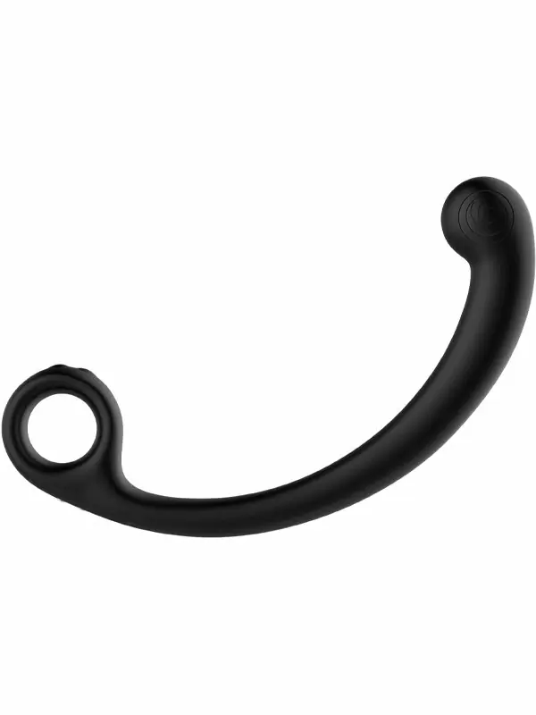 Изогнутый вибратор SVibe Snail AXI Spot Wand, технология AuraTouch, 8 режимов, 20,8 см, силикон, черный