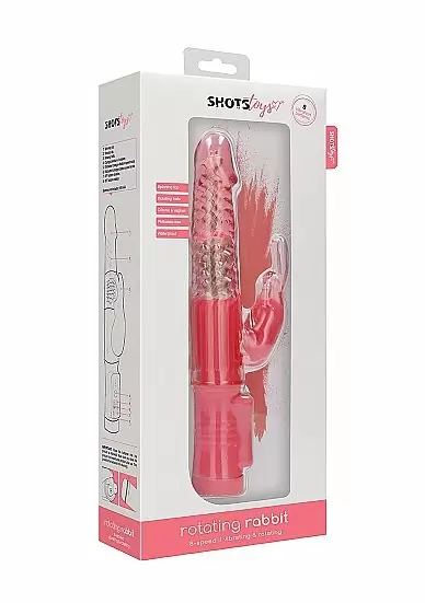 Вибратор кролик Rotating Rabbit (розовый)