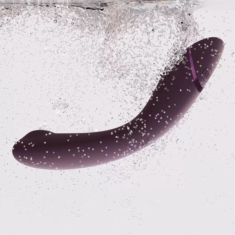 Изогнутый вибратор Womanizer OG Lilac, 17,6 см, силикон, пурпурный