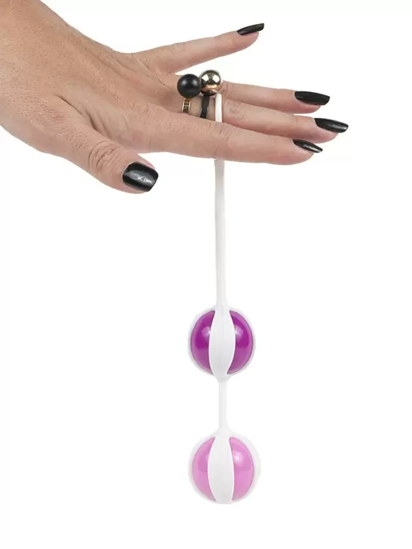 Гладкие вагинальные шарики Geisha Balls – розовый