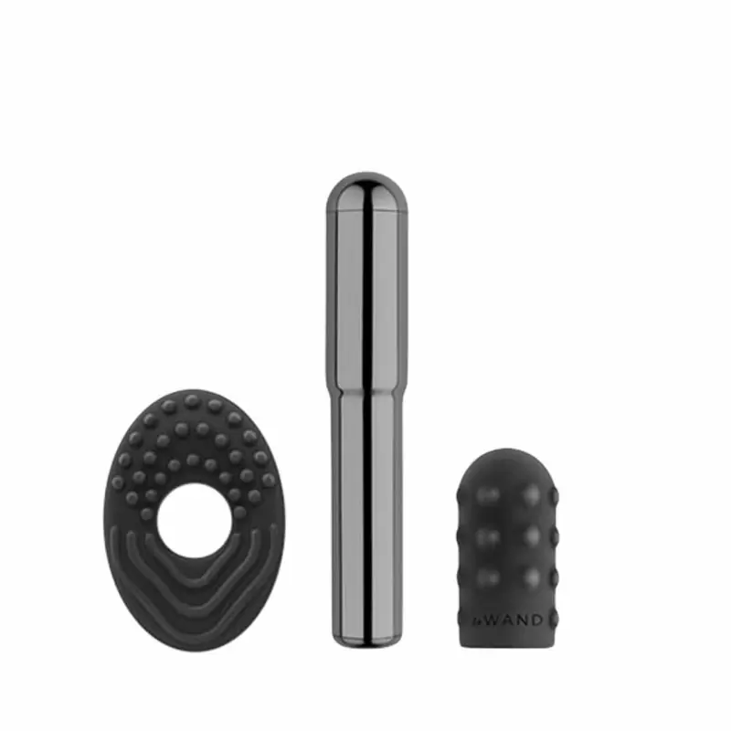 Люксовый вибратор Le Wand Grand Bullet темный графит