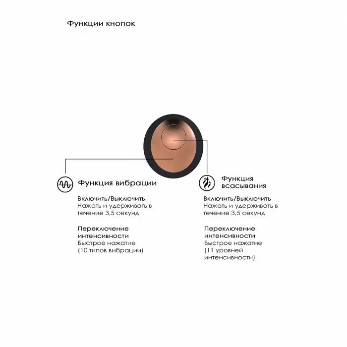 Интенсивный стимулятор клитора Irresistible Invincible Black, 12 см, силикон, черный