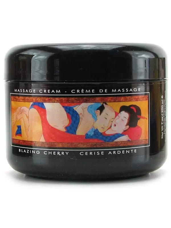 Съедобный массажный крем 