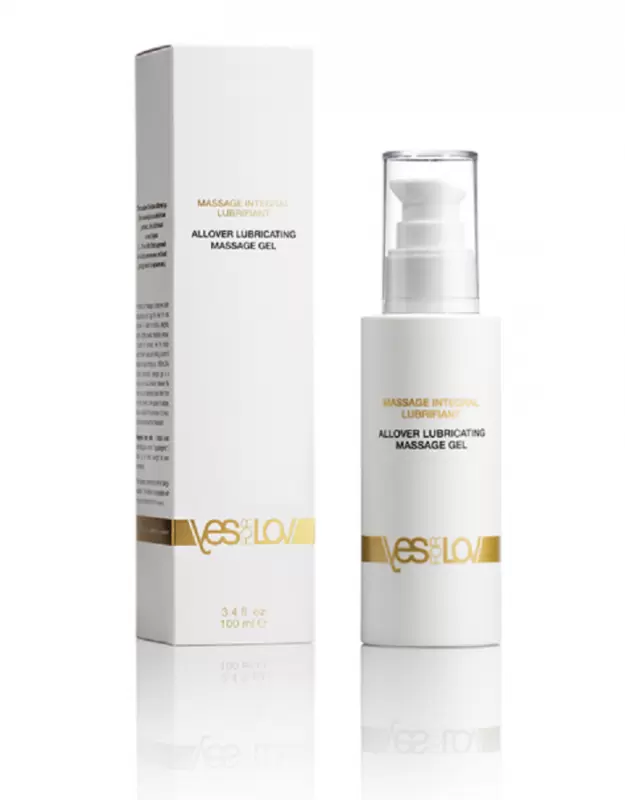 Гель-лубрикант на силиконовой основе YESforLOV Allover Lubricating Massage Gel - 100 мл