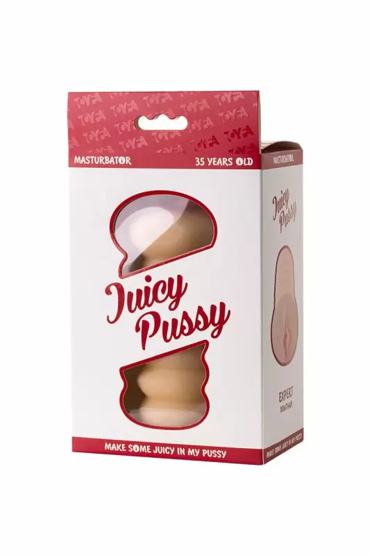 Возрастной мастурбатор TOYFA Juicy Pussy Expert 35 летняя - телесный