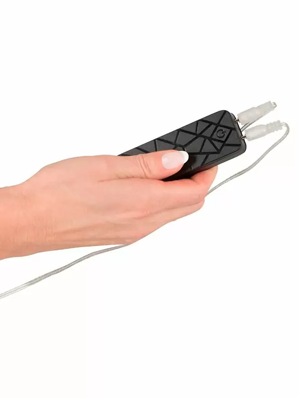 Реалистичный двойной вибрострапон Orion, 17 см и 9 см, силикон, телесный