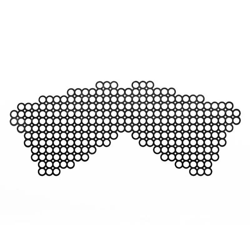 Маскарадная маска Erika в сеточку – черный