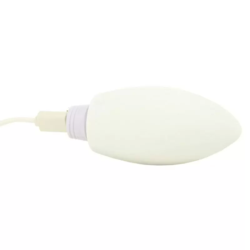 Изысканный перезаряжаемый мини-вибратор Callie Vibrating Mini Massager – белый