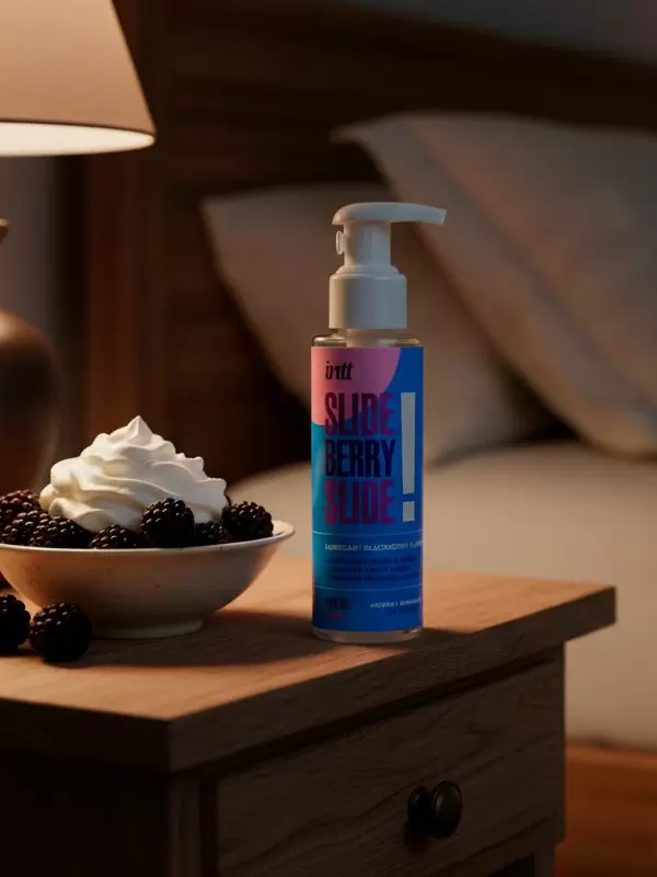 Увлажняющий гель для тела SLIDE BERRY SLIDE, ежевика, 100 мл