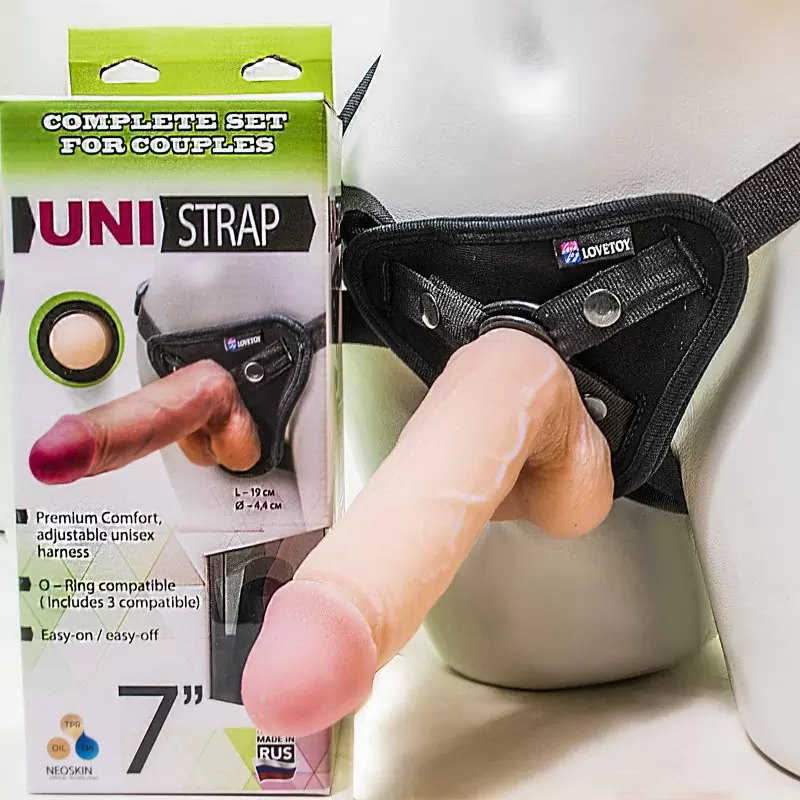 Универсальный пояс Harness Best For All Uni Strap с двумя насадками 7”