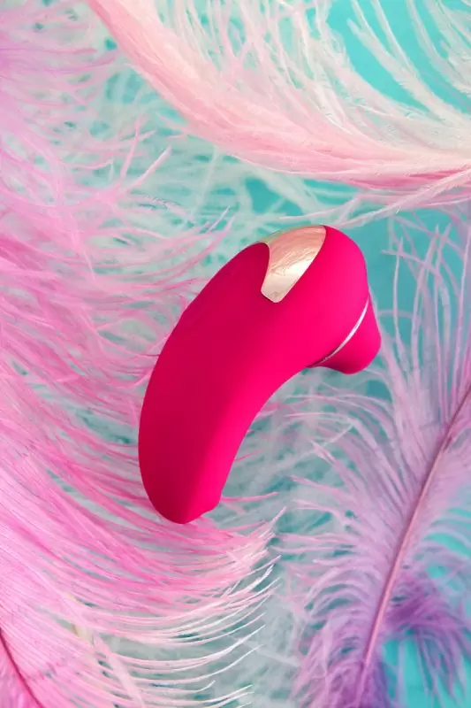 Вакуумный бесконтактный стимулятор клитора L'eroina by Toyfa Blury. 10 см, силикон