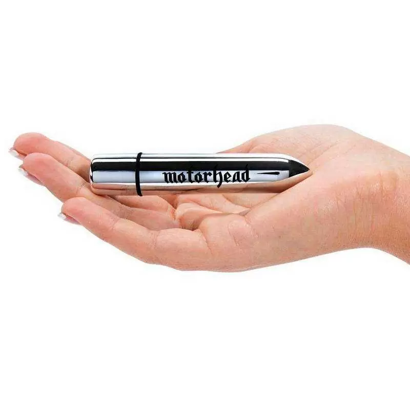 Вибропуля Motorhead Overkilll 10 режимов - серебристый