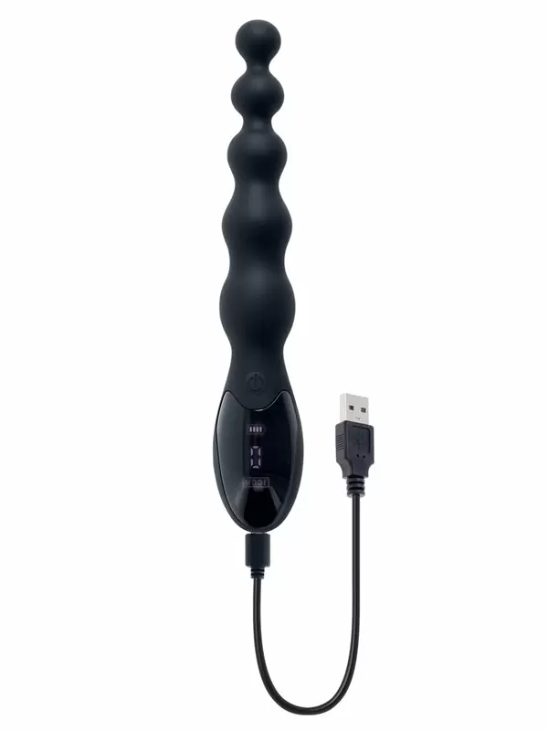 Анальный вибратор Evolved  Backdoor Baton, 24,1 см, 9 режимов, силикон, черный