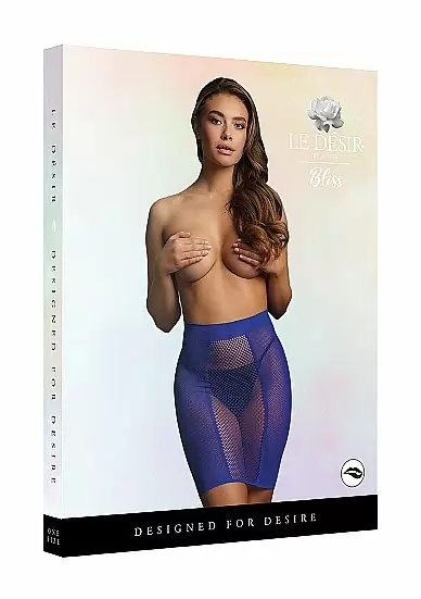 Юбка в сеточку с высокой талией, S-ХL (42-52)