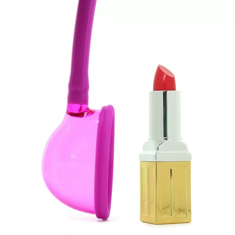 Мини помпа Mini Silicone Clitoral Pump – розовая