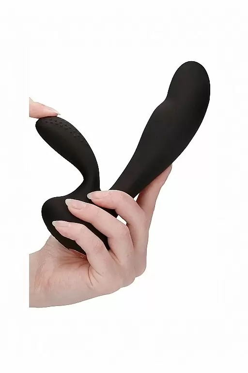 Вибрмассажер кролик Flair (черный)