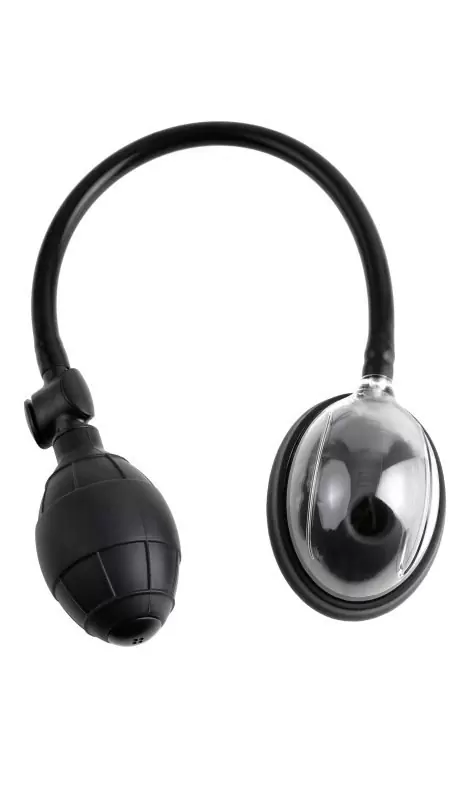 Женская вакуумная мини помпа Mini Pussy Pump – черный