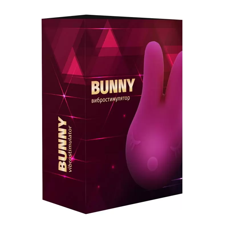 Оригинальный клиторальный вибростимулятор Bunny – розовый